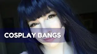 How to cut and style bangs on a cosplay wig!
