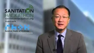World Bank Group President Jim Yong Kim Kicks off Sanitation Hackathon