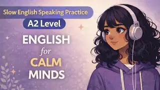 &ldquo;English for Calm Minds&rdquo; | Slow English Speaking Practice &ndash; A2 Level