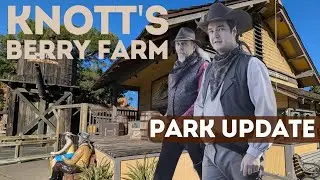 Knott's Berry Farm | Ride Closures and Park Update | January 2026