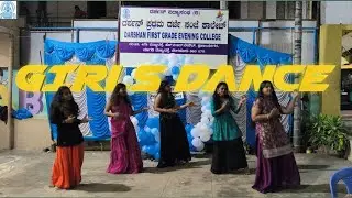 Girls Dance | Darshan First Grade Evening College | WELCOME DAY And VALEDICTORY DAY |