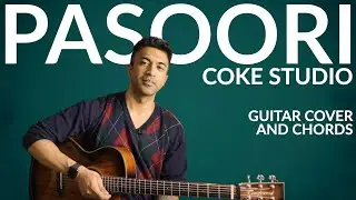 Pasoori Coke Studio Guitar Cover and Lesson