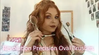 First Impressions of the Makeup Revolution Precision Oval Brush Set Testing and Review