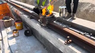 How to do Crane Rail Joint Welding: Step-by-Step Guide with Thermite Welding Process