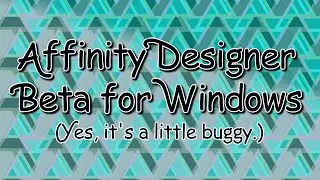 Affinity Designer Beta for Windows