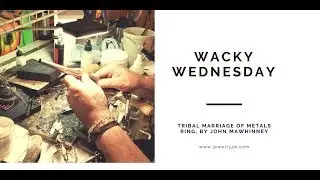 Tribal Marriage of Metals Ring, By John Mawhinney