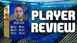 FIFA 18 - TOTS 86 RATED DIOGO JOTA PLAYER REVIEW!!! FIFA 18 ULTIMATE TEAM PLAYER REVIEW!!!