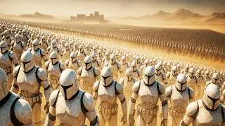 VADER & GRIEVOUS vs 845,500 JEDI &mdash; Desert Fortress Clash | UEBS 2