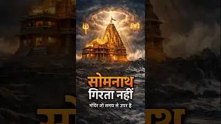Somnath Mandir Jise Tod Diya Gaya Par Jhukaya Nahi Gaya | Mystery of Somnath #shorts
