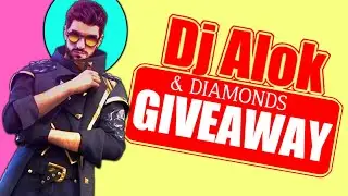 GET DAIMONDS AND DJ ALOK FREE IN FREEFIRE | JOIN GOG FREEFIRE  | GIVEAWAY IN EVERY LIVE STREAM