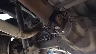 2007 Nissan Frontier Squeaking U-Joint