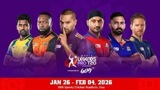 Gurugram Thunders vs Maharashtra Tycoons | Match 7 | English | World Legends Pro T20 League 2026