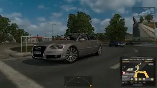 ETS 2 V1.25 Audi A8 Car Mod Test