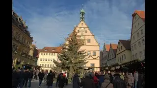 Rothenburg ob der Tauber im Dezember 2011