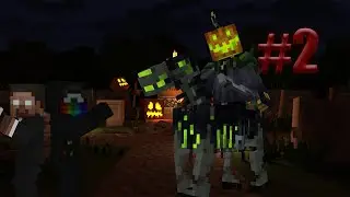 Minecraft Cave Horror Project scary moments- Сер Гарбузголова #2
