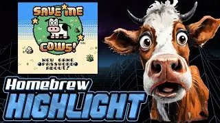 NEW Game Boy Color Game! Save Me Cows!