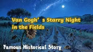 Bedtime Story For Deep Sleep | Van Gogh&rsquo;s Starry Night in the Fields