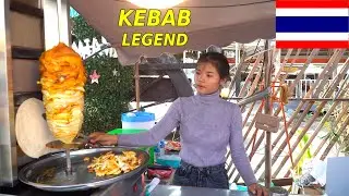 Она готовит лучший кебаб в Таиланде 🇹🇭