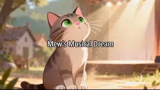 The Musical Dream of Mew the Cat 🐱🎵 | Kids Moral Story #animals #wonderhopkids #kidsshorts 