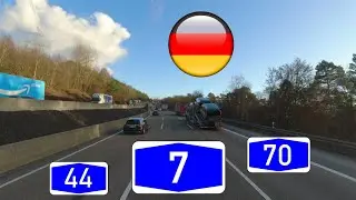 Германия: гиперлапс по А7 / Germany: A7 hyperlapse