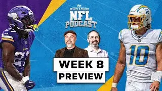 Week 8 NFL Preview: Vikings-Chargers, Packers-Steelers and More