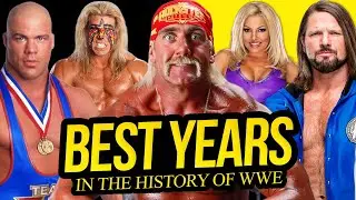 10 BEST Years in WWE History!