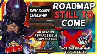 Still a Dev Diary Road Map To Come | AW Season Compensation Date | Celebration Event and More [MCN]