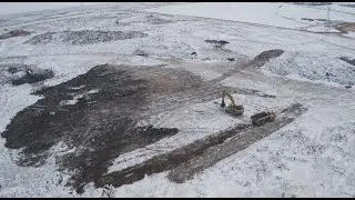 (NEW) Drone shots of Prairie Green Landfill north of Winnipeg (Dec.8th,2022)