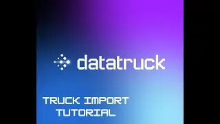 How to Import and Create Trucks in Datatruck TMS (Fleet Setup Tutorial)
