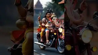 &ldquo;Royal Enfield Bullet Par Ram Bhakt Hanuman 🛕🏍️ | Ultra Realistic Scene&rdquo;#JaiShreeRam#HanumanJi