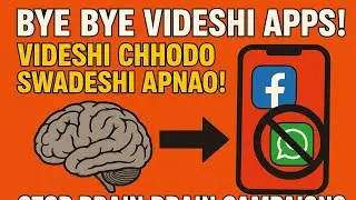 Goodbye Foreign Apps! Time to Go Swadeshi!| Support Indian Innovation! #jkdias #indianapps #ytshorts