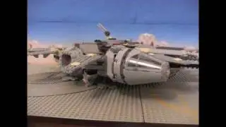Lego Millennium Falcon Crash Landing - Star Wars