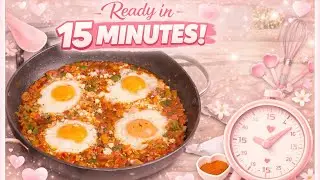 Easy Recipe| Ready in 15 Minutes | Cooking at 🏠 