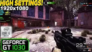 Black Squad GT 1030 - 1080p High,