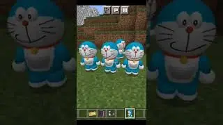 i found Doraemon mod in Minecraft #shorts #mine #minecraft #trending