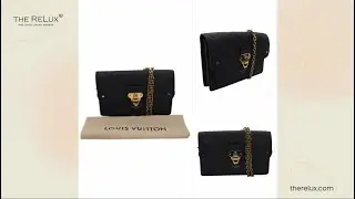 Louis Vuitton Monogram Empreinte Vavin Chain Wallet | The Relux