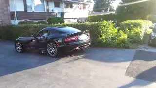 DODGE VIPER GTS 2014 START UP