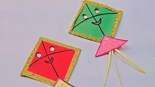 Makarsankranti Craft Ideas💫 #diy #craft #viral #video #youtube #makarsankranti 