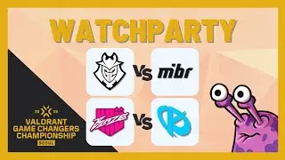 G2 vs MIBR & KRU vs KC | Game Changers Championship 2025 #GCCWatchParty | !merch !displate !patreon