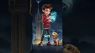 Storm God Attacks the City?! | Leo & Max vs Sky Reaper ⚡🌪️ #shorts  #animation #adventureforkids