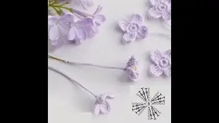 DIY crochet flower