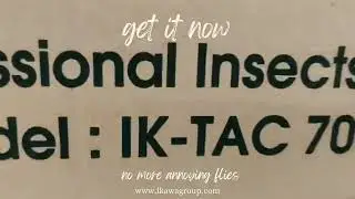 Unboxing IKAWA IK-TAC700 Pro Insects Light Trap Equipment