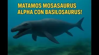 Serie Ark 32 episodio. Matamos Mosasaurus Alpha!!!