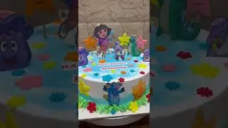 Dora buji Theme cake #lollipopcake #birthdaycake #birthdaythemecake #lollipopcake