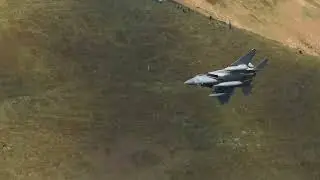 USAF 493rd FS F15C's 