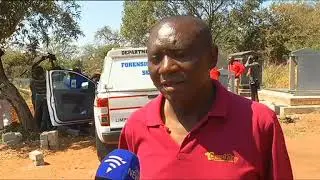 Police search for a man accused of exhuming body parts from graves
