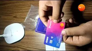 junio debit card unboxing,  delivered in just 2days