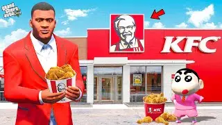 Shinchan & Franklin Build KFC Shop With Motu Patlu in Gta 5
