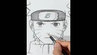Easy Naruto drawing #pencilsketch #animeeart #animedrawing #art #naruto #fyp #satisfyingart #draw