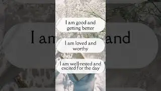 3 Feel Good Affirmations #affirmationshorts #youtubeshorts #feelgood #feelgooddaily